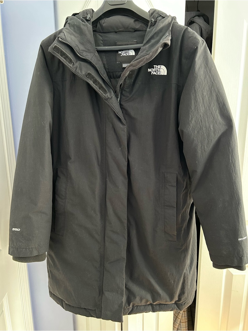 The North Face Black Insulated Hooded Jacket